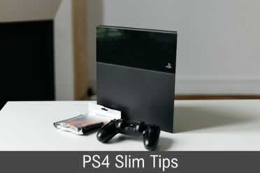 PS4 Slim (AUX, Optical, 4K checked out) – Technology